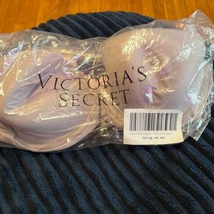 VS microfiber Demi bra w/ coverage, support, Memory Fit pad, and picot trim cups